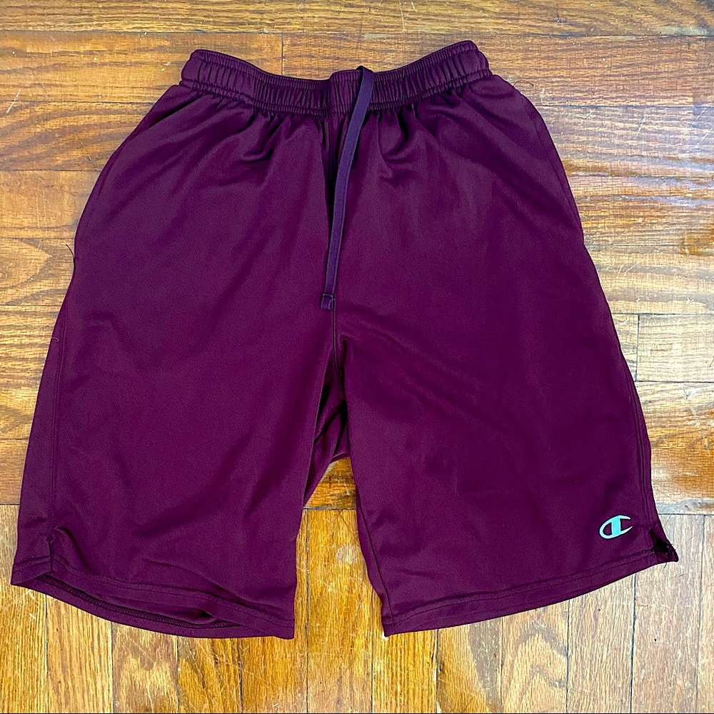 Maroon Champion Basketball Shorts